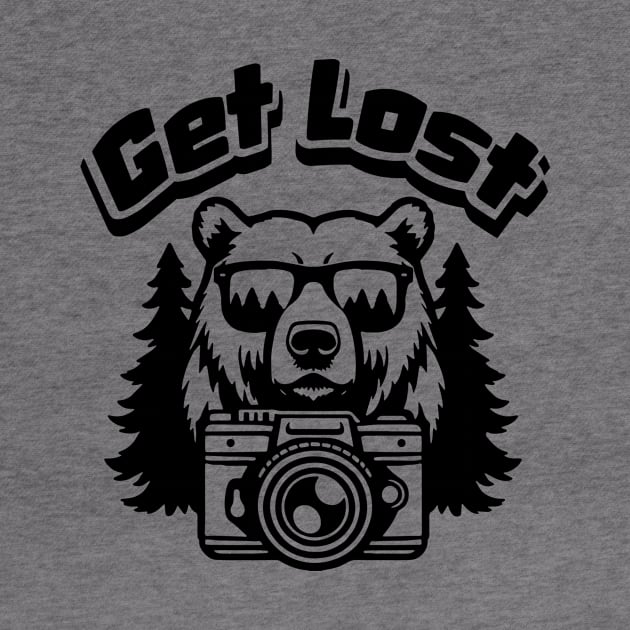 get lost bear hiking by WPHmedia